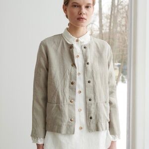 Linenfox Francis Linen Jacket, L/XL